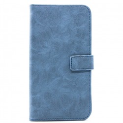 iPhone XS Max Full Wallet Cover Blue