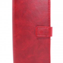 Samsung Galaxy S8 Full Wallet Cover Red
