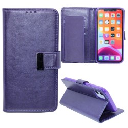 Extra pocket wallet case for iPhone 12/12 pro- Purple