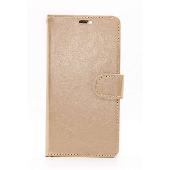 iPhone X/XS Full Wallet Cover Gold