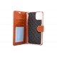 iPhone 12/12 Pro Full Wallet Cover Brown