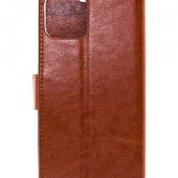 iPhone XS Max Full Wallet Cover Brown 