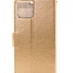 iPhone 11 Pro Max Full Wallet Cover Gold