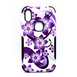 iPhone 5 3-in-1 Design Case Dark Purple