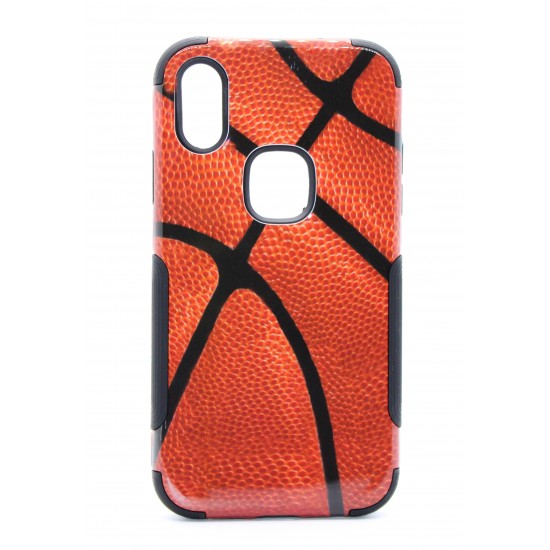 iPhone X/XS 3-in-1 Design Case Basketball