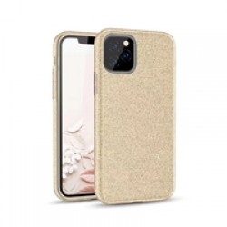 iPhone 12 Pro Max Clear Classic Shimmer Glitter - Rose gold
