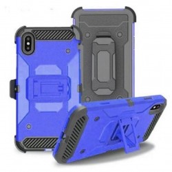 Iphone 5 Heavy Duty Holster Case Blue