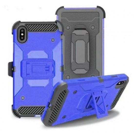 Iphone 6 Plus/6S plus Heavy Duty Holster Case Blue