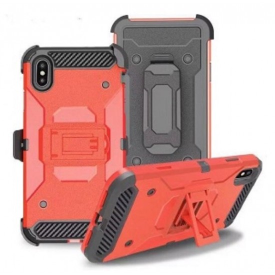 Iphone 6 Plus/6S plus Heavy Duty Holster Case Red