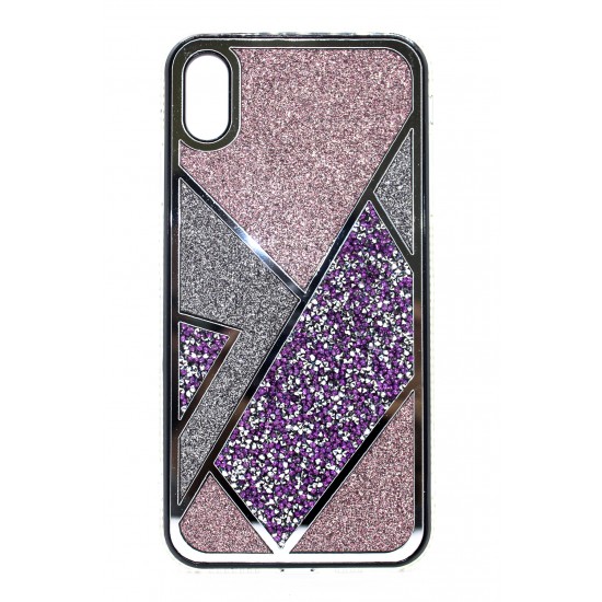 iPhone XR Rhinestone Cases Pink