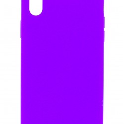 iPhone XS MAX Silicone Case Dark Purple 