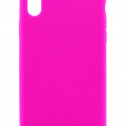 iPhone X/XS Silicone Case Hot Pink