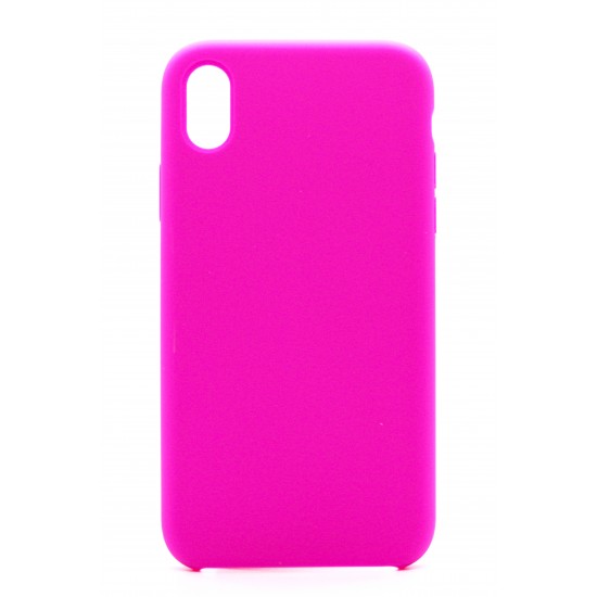 iPhone XR Silicone Case Hot Pink