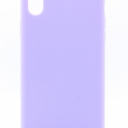 iPhone X/XS Silicone Case Light Purple