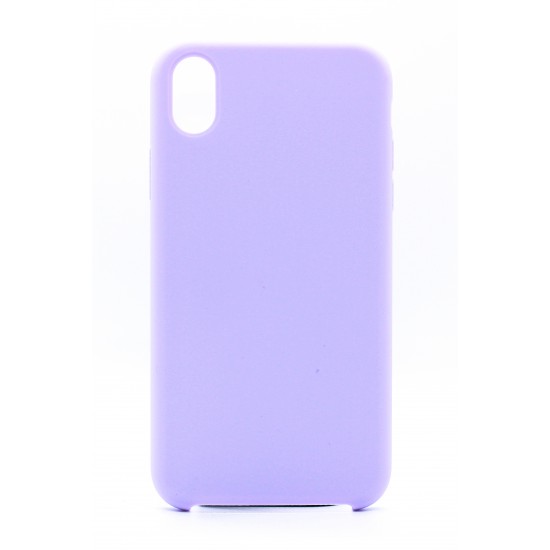 iPhone XR Silicone Case Light Purple