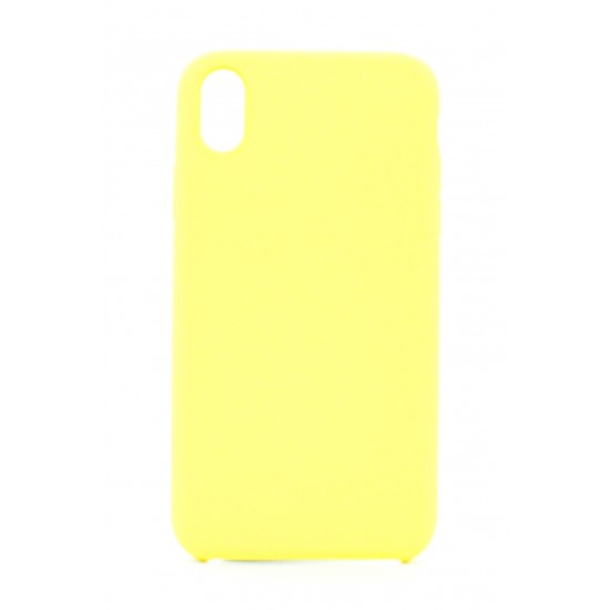iPhone X/XS Silicone Case Yellow