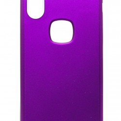 iPhone XS Max 3-in-1 Design Case Silicone Matte Purple