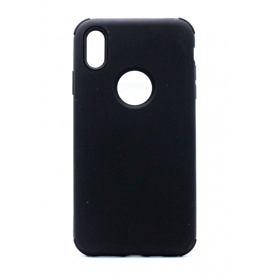 iPhone X/XS 3-in-1 Design Case Silicone Black 