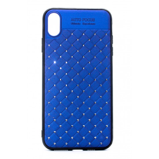 iPhone X/XS Glitter Rhinestone Blue 