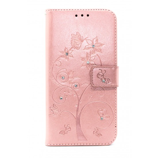 iPhone X/XS Full Wallet Design Case Light Pink