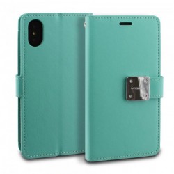 iPhone XS Max Full Wallet Case Green 