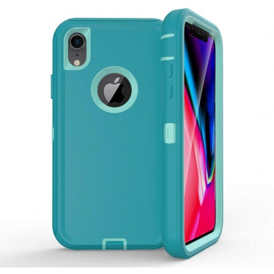 iPhone X/XS Defender Armor Case - Teal
