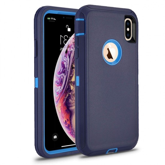 iPhone 5 Defender Armor Case- Blue