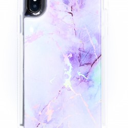 iPhone 11 Pro Max Electroplated Marble Case - Purple  