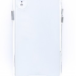 iPhone X/XS Clear Ribbed White 