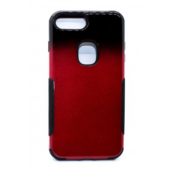 iPhone 7/8  Plus Bling Gradient Cases Glitter Red