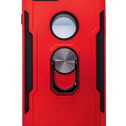 iPhone 7/8  Plus Magnetic Ring Kickstand Case Red