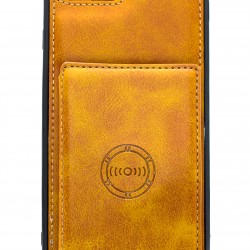 iPhone 7/8  Plus Back Wallet Magnetic Light Brown