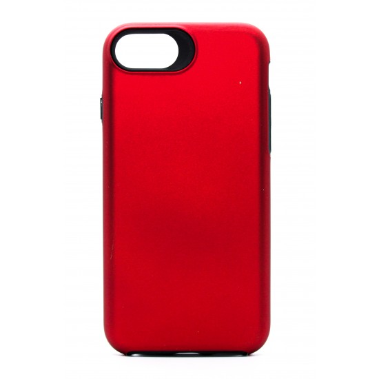 iPhone 7/8/SE 2020 Silicone Symmetry Hard Case - Red