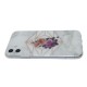 White Marble with flowers case for iPhone 12 Pro Max