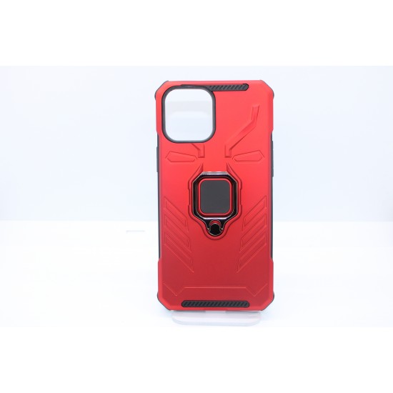 iPhone X/XS SQUARE RING CASE- RED