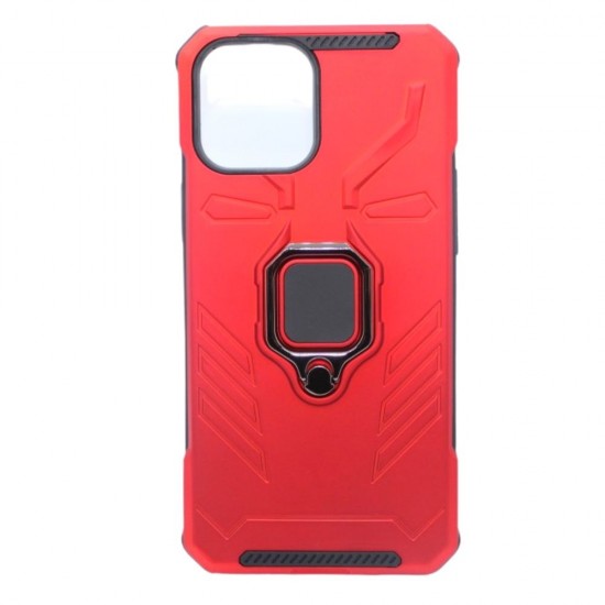 iPhone 12 Pro Max SQUARE RING CASE- RED