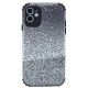 Sand Glitter Case with Camera Protection for iPhone 11- Black
