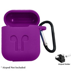 AirPods Silicone Case Purple 