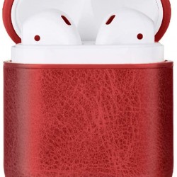 AirPods Pro PU Leather Case Red