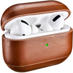 AirPods Pro PU Leather Case Brown 