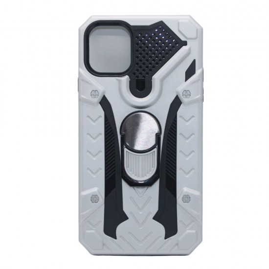 Arrow Ring Case For iPhone 11- Silver