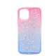 2-in-1 Colorful Glitter Case for iPhone 11 Pro Max- Blue & Pink