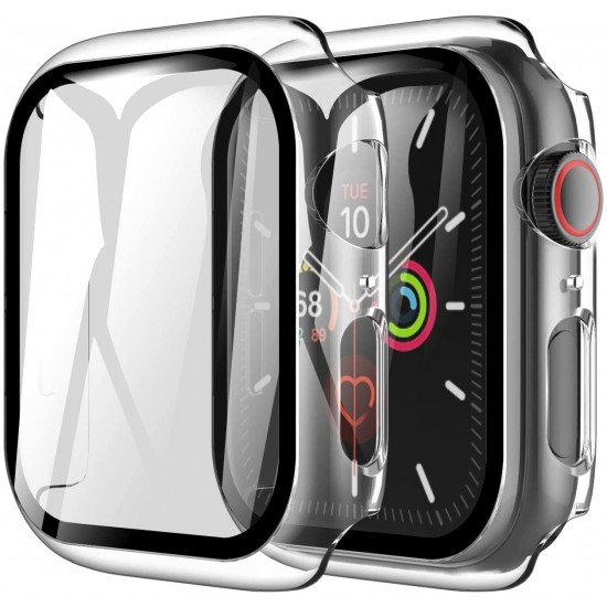 iWatch Clear Protective Tempered Glass Full Case 38MM 
