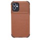 Classic Leather design case for iPhone 12 pro max- Brown