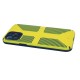 Stylish Protective Case For Galaxy S20 FE 5G - Yellow & Blue