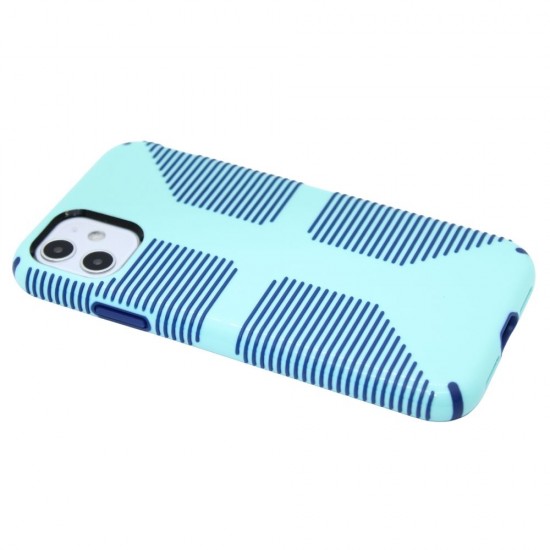 Stylish Protective (no camera cover) Case For iPhone 11 - Teal