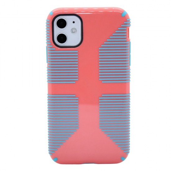 Stylish Protective (no camera cover) Case For iPhone 11 - Pink