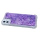 TPU Clear Glitter Case For iPhone  7/8 Plus - Purple