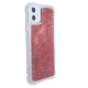 TPU Clear Glitter Case For iPhone  11Pro Max - Red