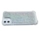 TPU Clear Glitter Case For iPhone 11R- Teal